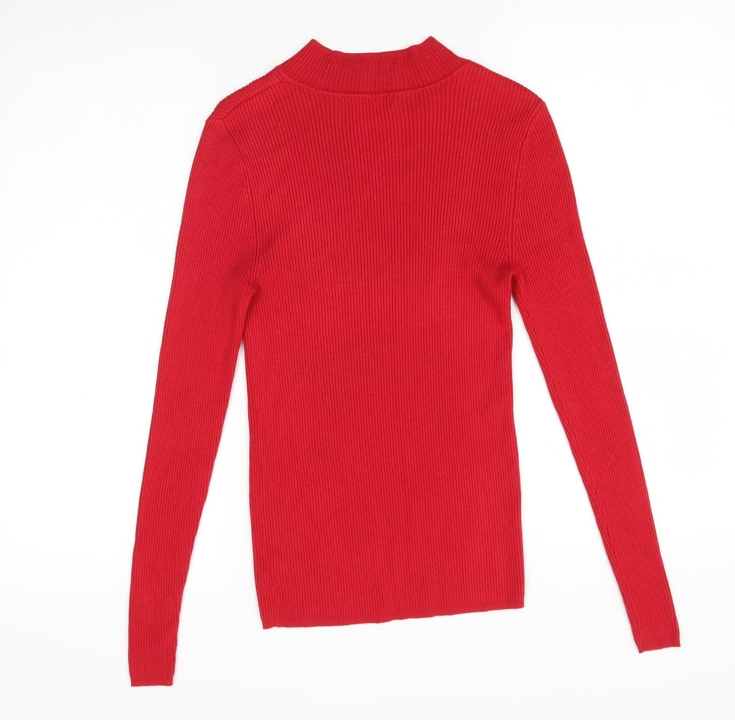 George Womens Red   Pullover Jumper Size 8