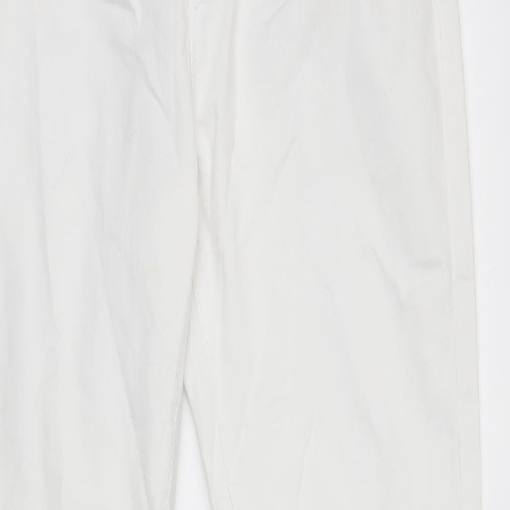 denim co Womens White   Jegging Jeans Size 12 L29 in -