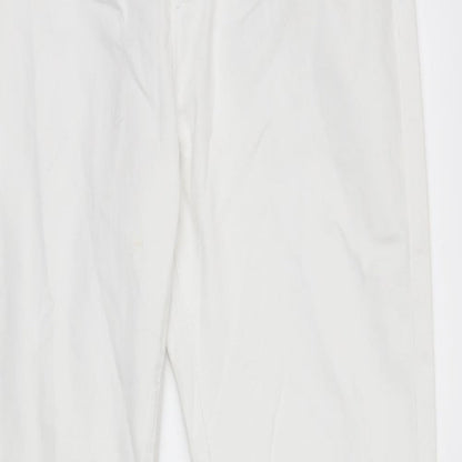 denim co Womens White   Jegging Jeans Size 12 L29 in -