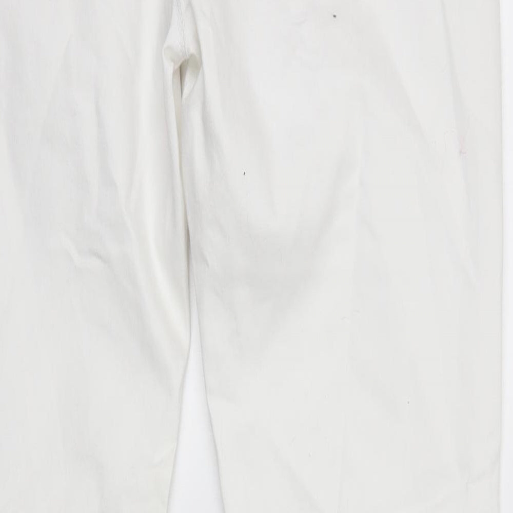 denim co Womens White   Jegging Jeans Size 12 L29 in -