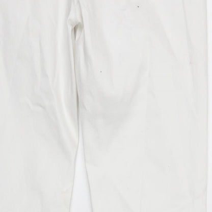 denim co Womens White   Jegging Jeans Size 12 L29 in -