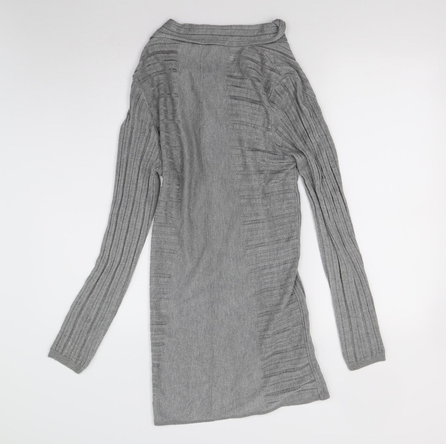 Womens UK Size 12 Per Una Grey Cardigan Jumper