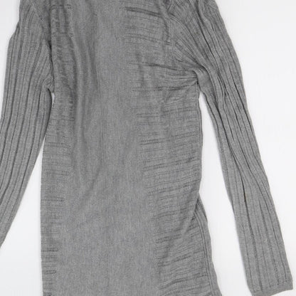 Womens UK Size 12 Per Una Grey Cardigan Jumper