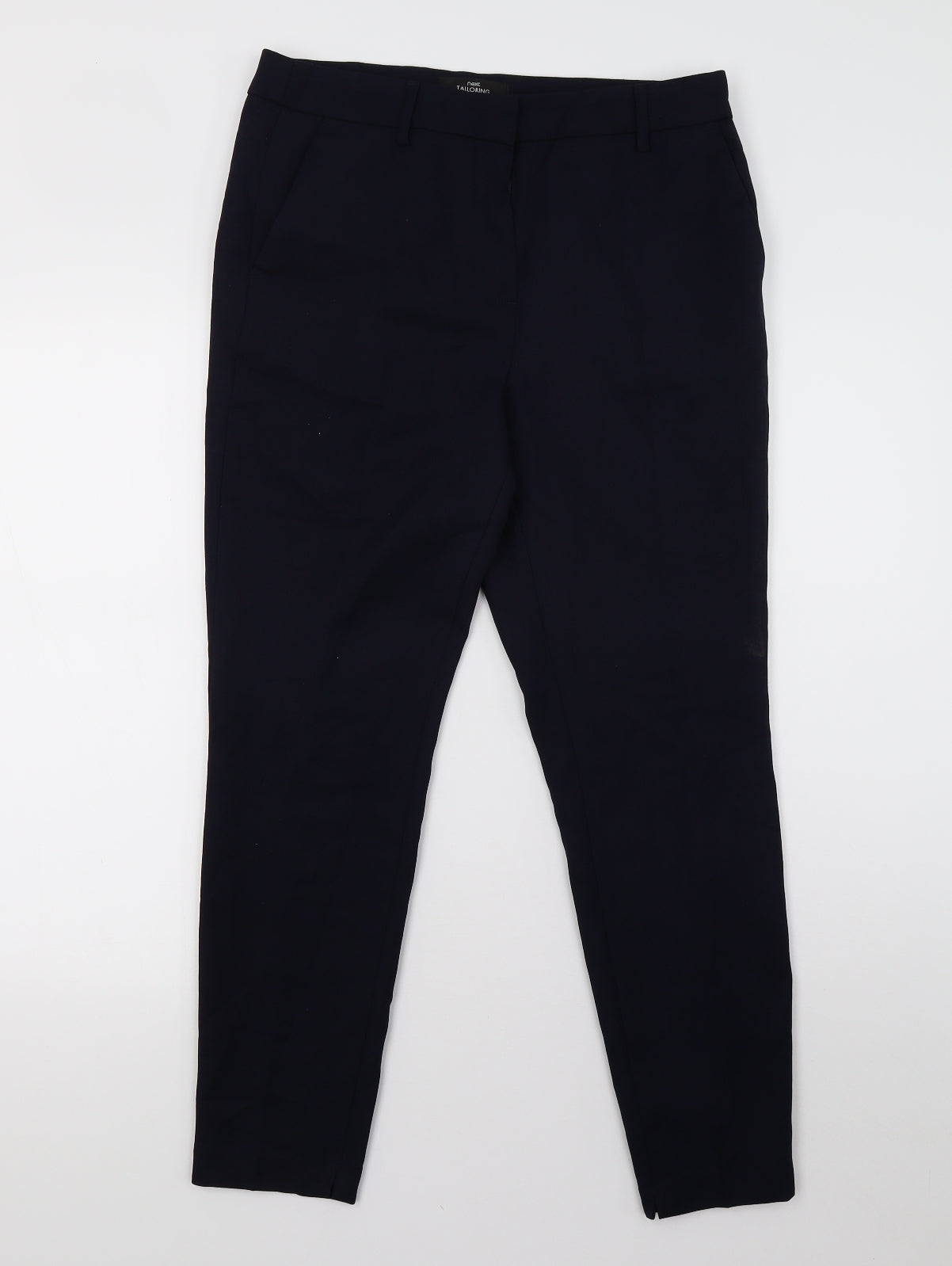 Womens UK Size 10 NEXT Regular Fit  Blue Trousers