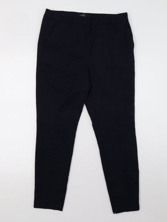 Womens UK Size 10 NEXT Regular Fit  Blue Trousers