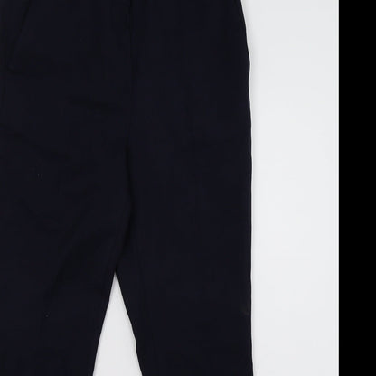 Womens UK Size 10 NEXT Regular Fit  Blue Trousers
