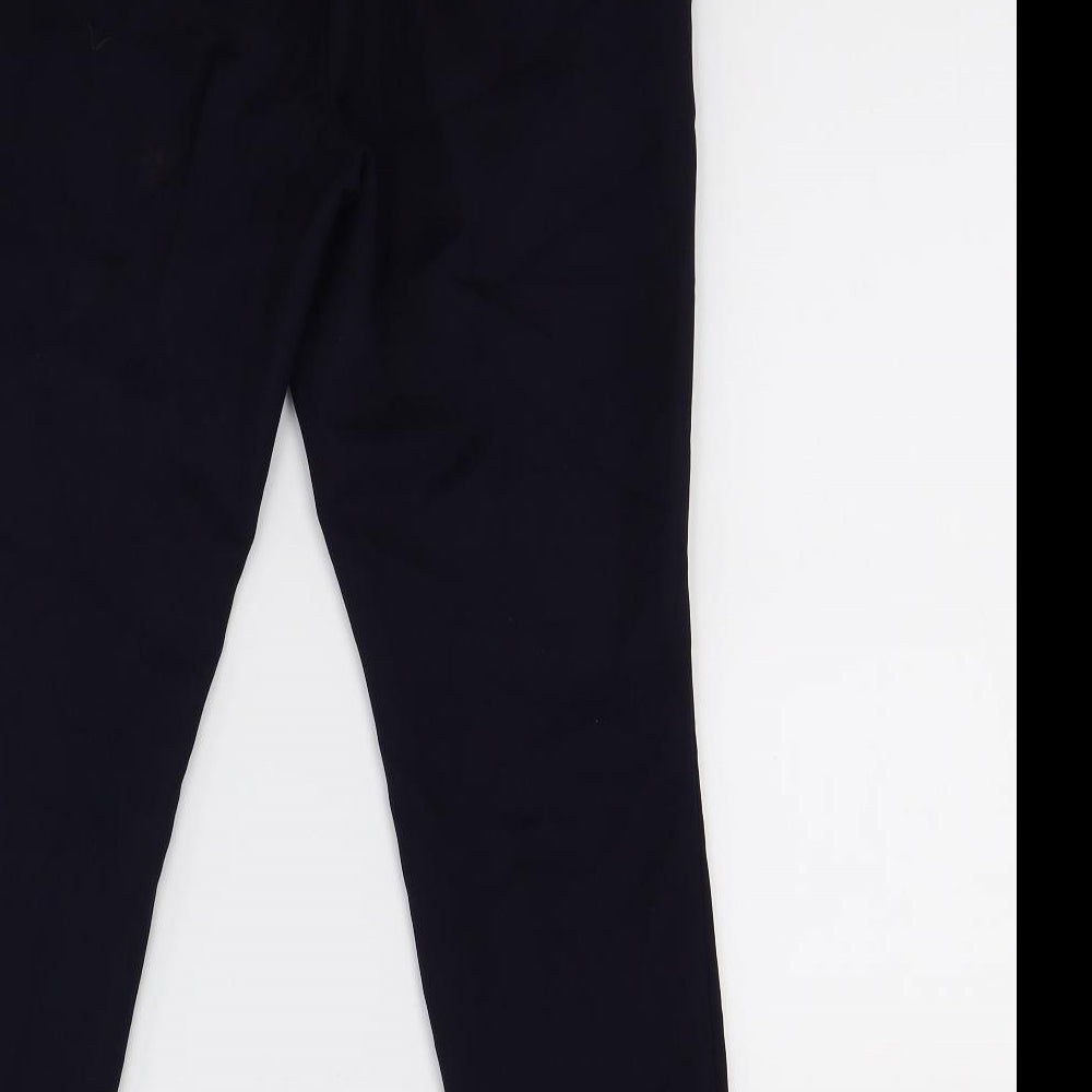 Womens UK Size 10 NEXT Regular Fit  Blue Trousers