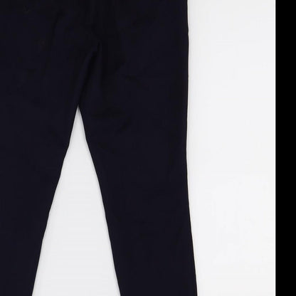 Womens UK Size 10 NEXT Regular Fit  Blue Trousers
