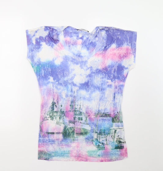 Betty Barclay Womens Blue   Basic T-Shirt Size L