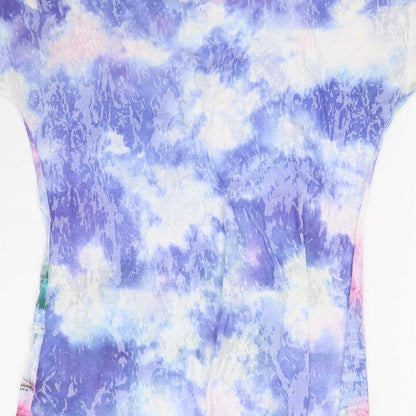 Womens UK Size L Betty Barclay Blue Basic T-Shirt