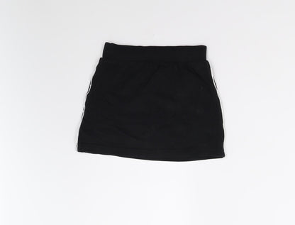 Tu School Girls Black   Straight & Pencil Skirt Size 5 Years
