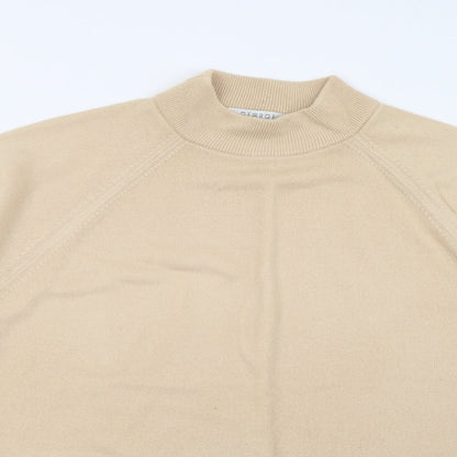 George Mens Beige  Knit Pullover Jumper