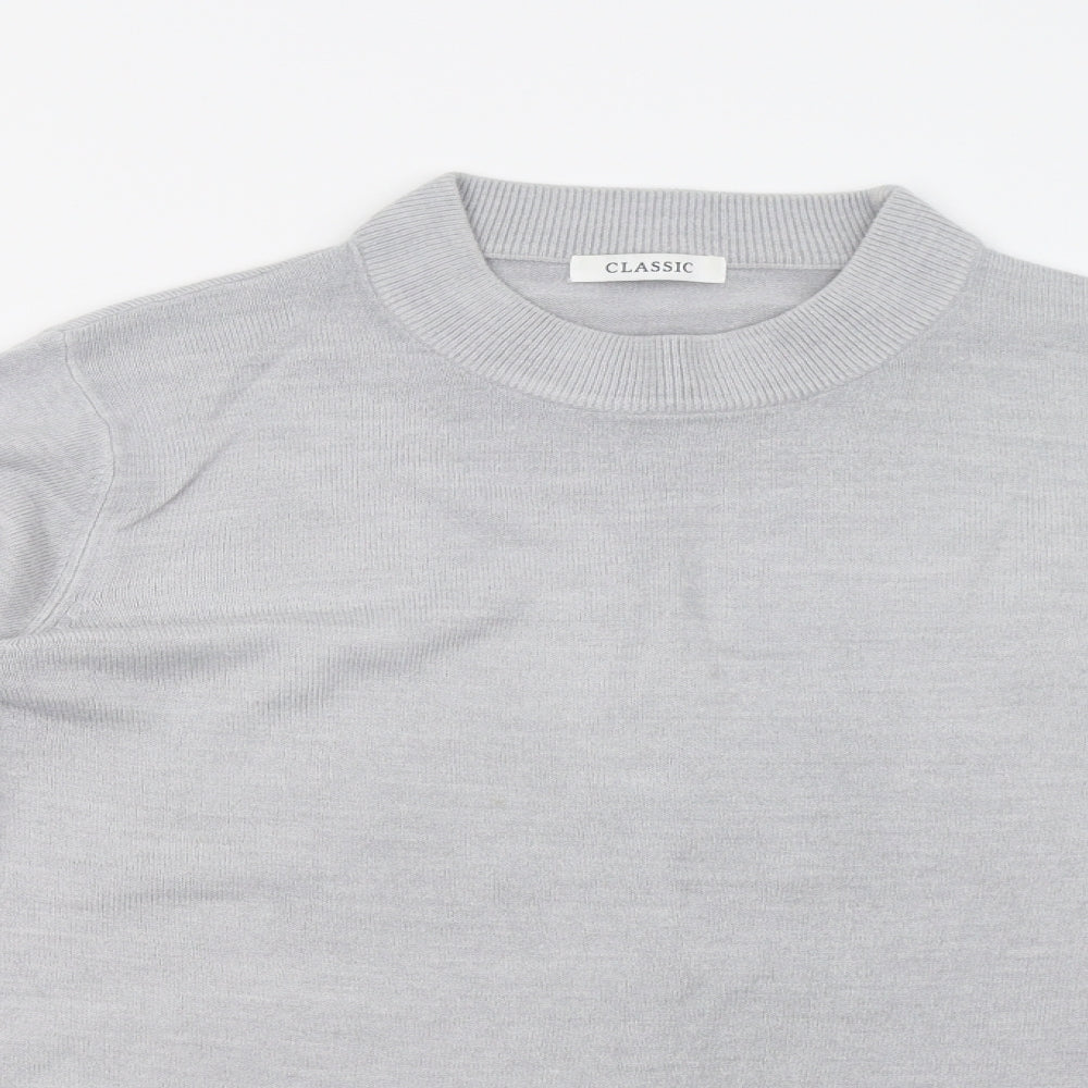 Womens UK Size 18 M&S Grey Pullover Jumper