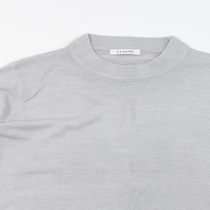 Womens UK Size 18 M&S Grey Pullover Jumper