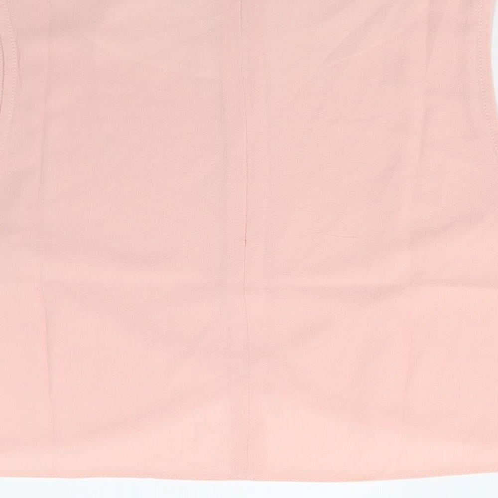 Womens UK Size 14 Ravi Famous Pink Basic Blouse