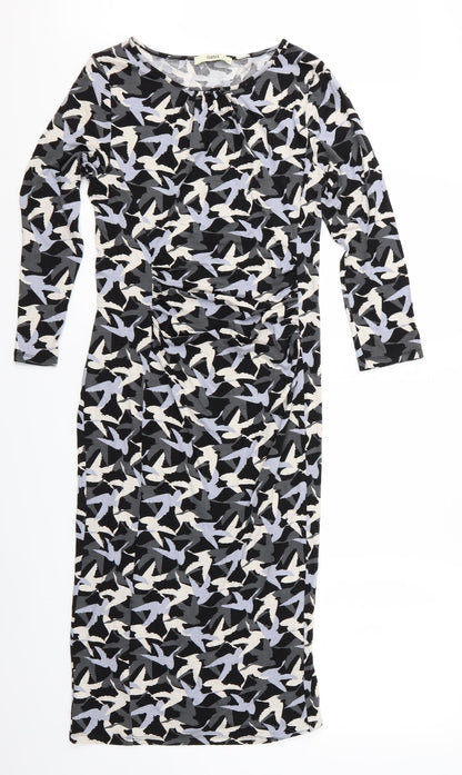 Oasis Womens Multicoloured Floral  Sheath  Size S  - Oasis Dress