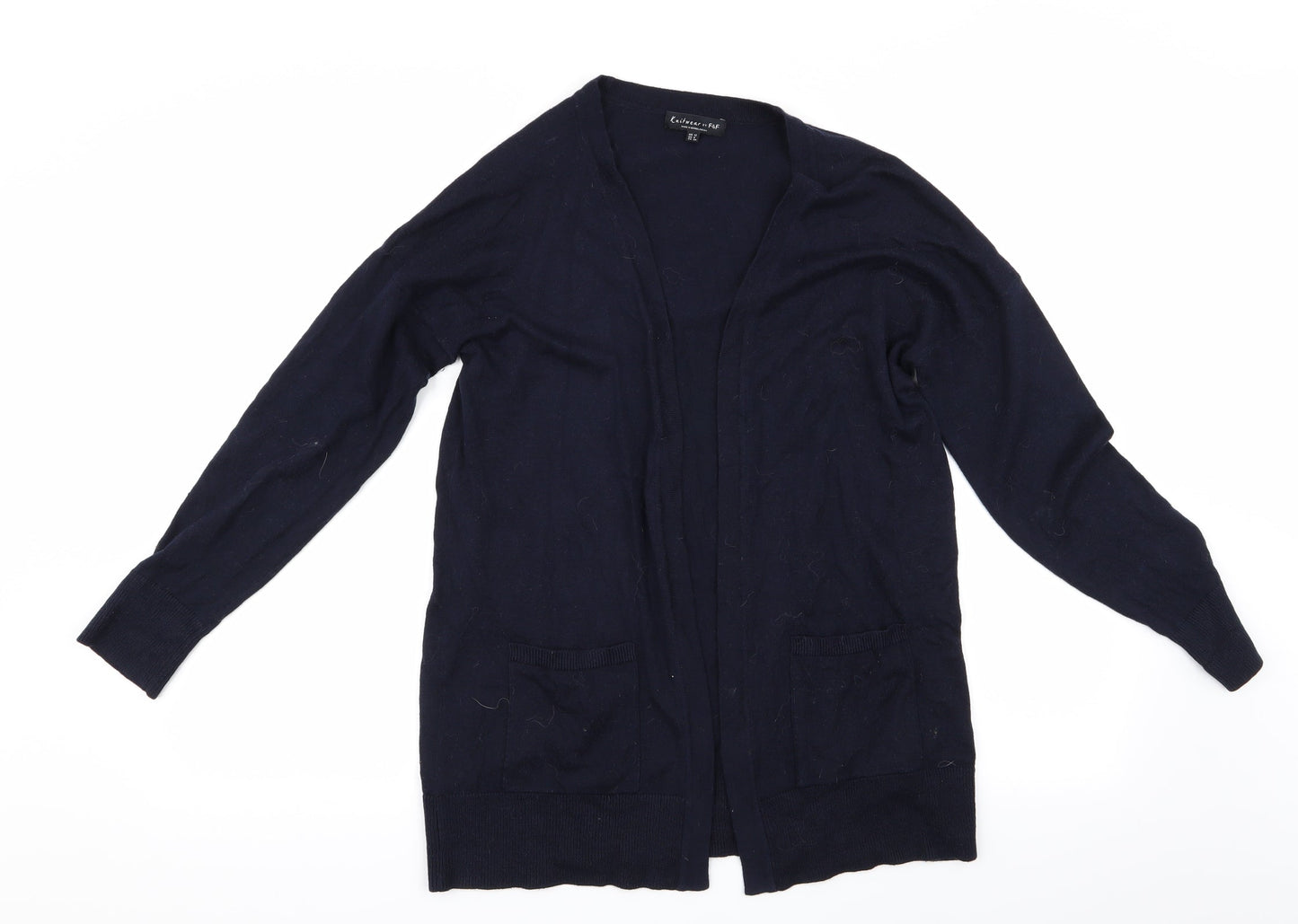 Womens UK Size 12 Florence and Fred Blue Cardigan Jumper