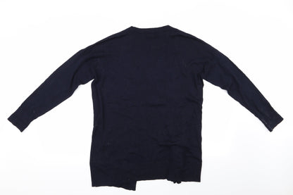 Womens UK Size 12 Florence and Fred Blue Cardigan Jumper