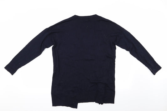 Womens UK Size 12 Florence and Fred Blue Cardigan Jumper
