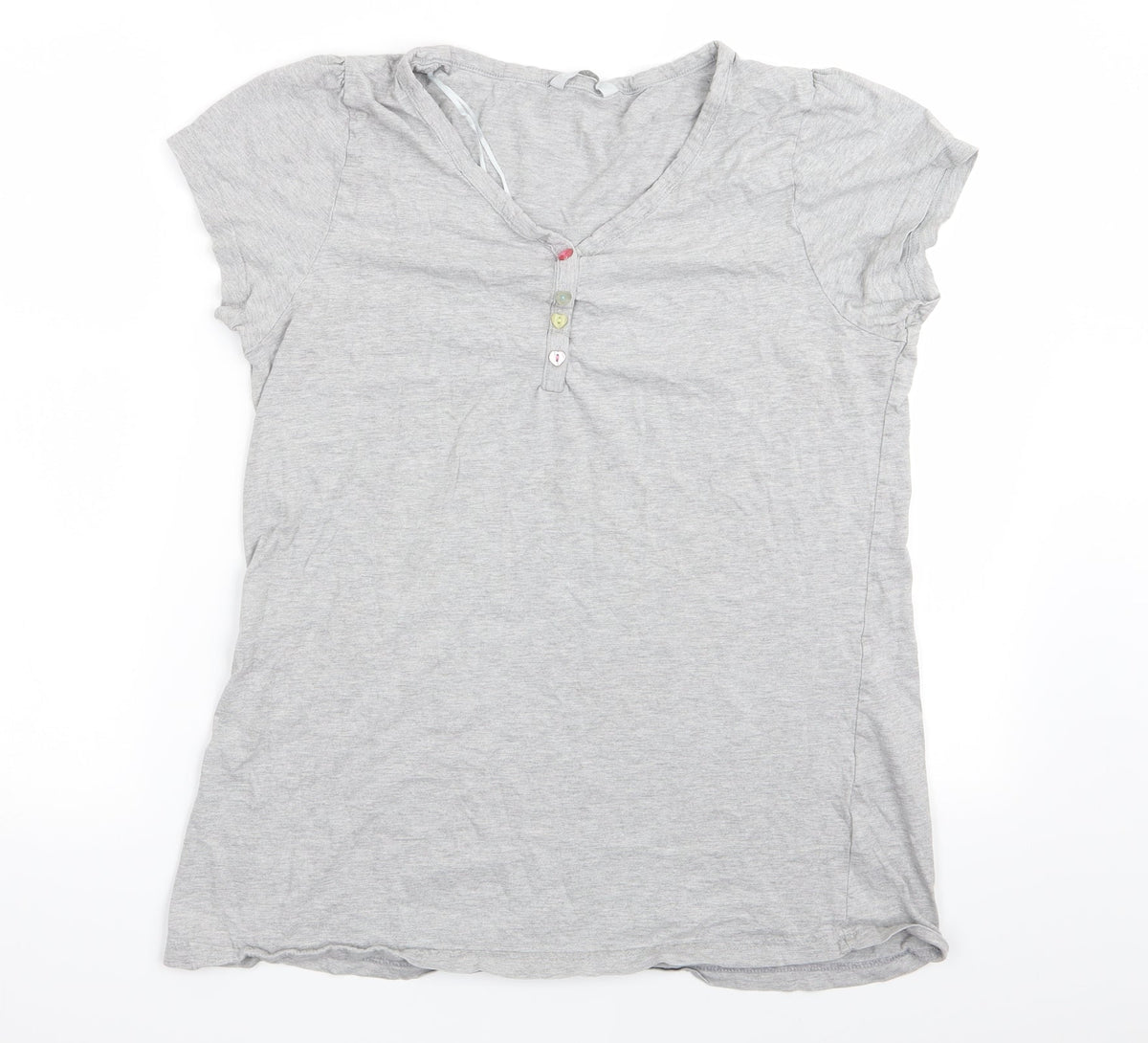 Goodnight Womens Grey    Pyjama Top Size 12