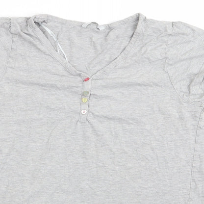 Goodnight Womens Grey    Pyjama Top Size 12