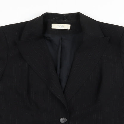 Womens UK Size 12 Wallis Black Jacket