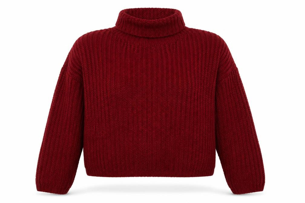 Womens UK Size 12 Primark Red Pullover Jumper