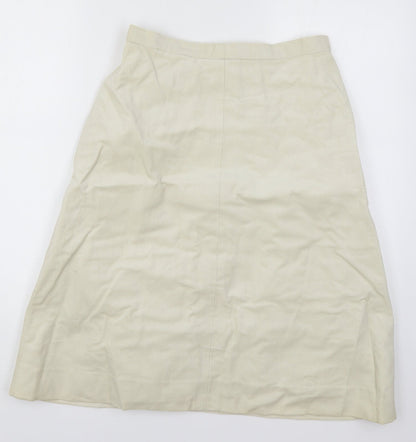 Womens UK Size 28 in Preworn A-Line Corduroy Skirt