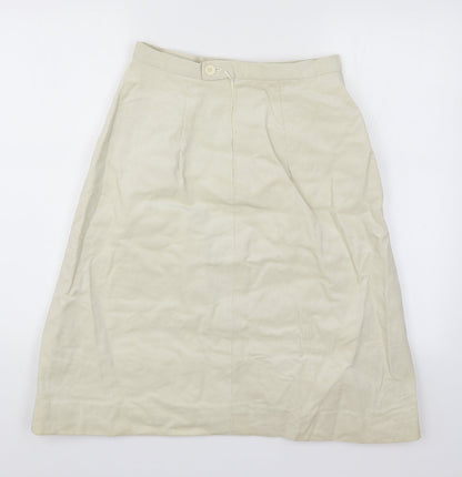 Womens UK Size 28 in Preworn A-Line Corduroy Skirt