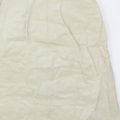 Womens UK Size 28 in Preworn A-Line Corduroy Skirt