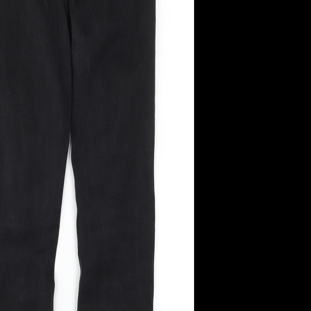 NEXT Womens Black  Denim Skinny Jeans Size 10 L28 in