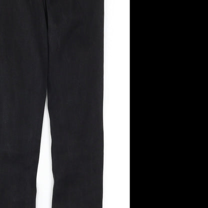 NEXT Womens Black  Denim Skinny Jeans Size 10 L28 in