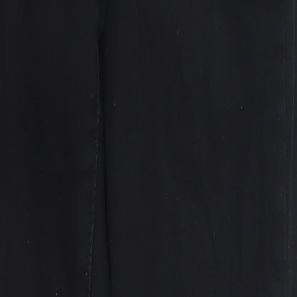 George Womens Black  Denim Skinny Jeans Size 8 L26 in