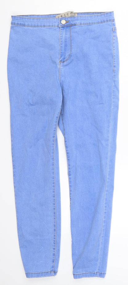 Denim Co Womens Blue  Denim Skinny Jeans Size 12 L26 in
