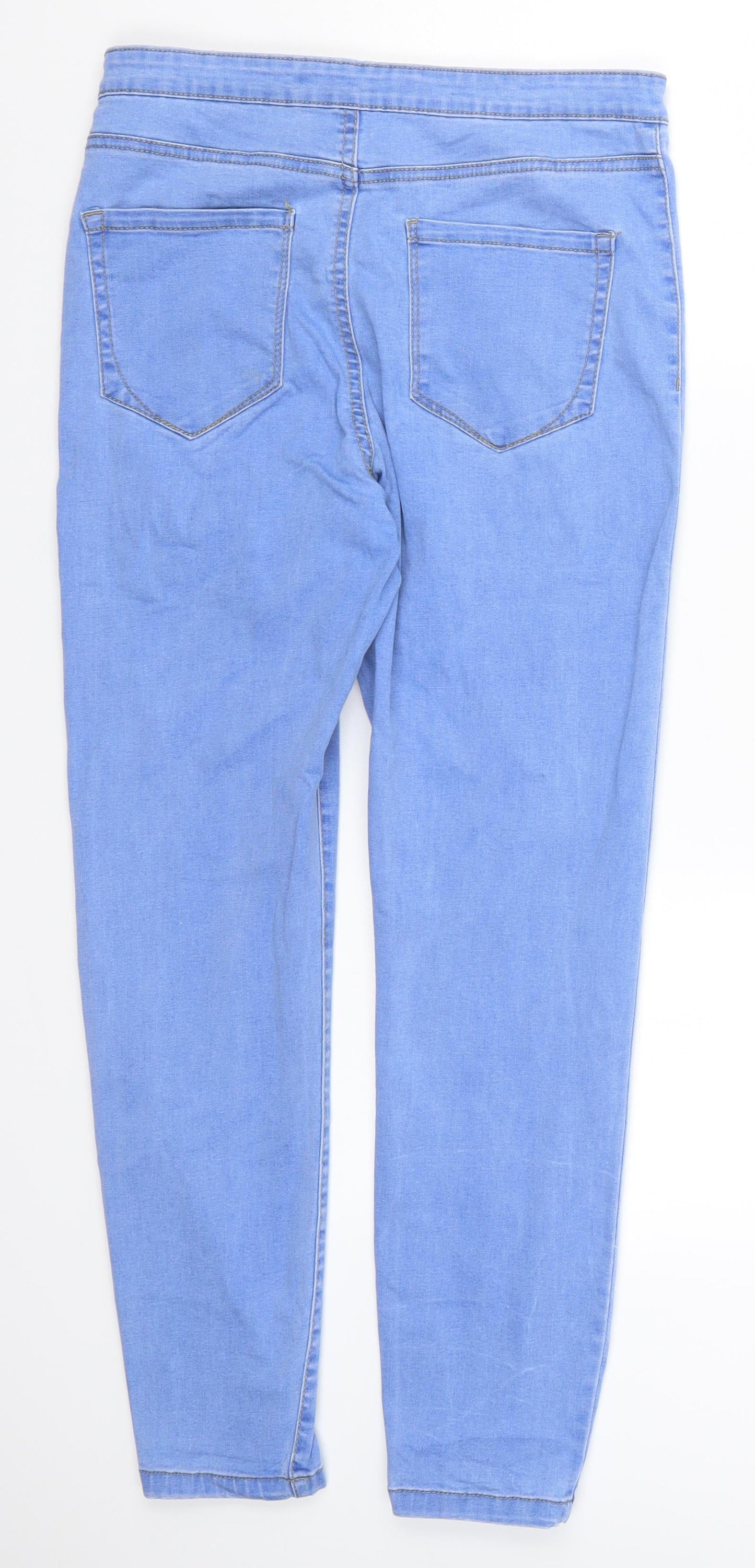 Denim Co Womens Blue  Denim Skinny Jeans Size 12 L26 in