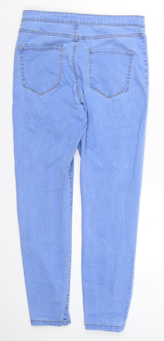 Denim Co Womens Blue  Denim Skinny Jeans Size 12 L26 in