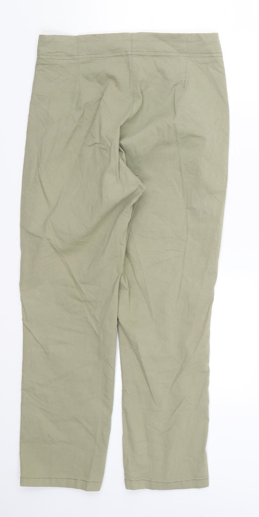 Dreamstar Womens Green   Trousers  Size 10 L23.5 in