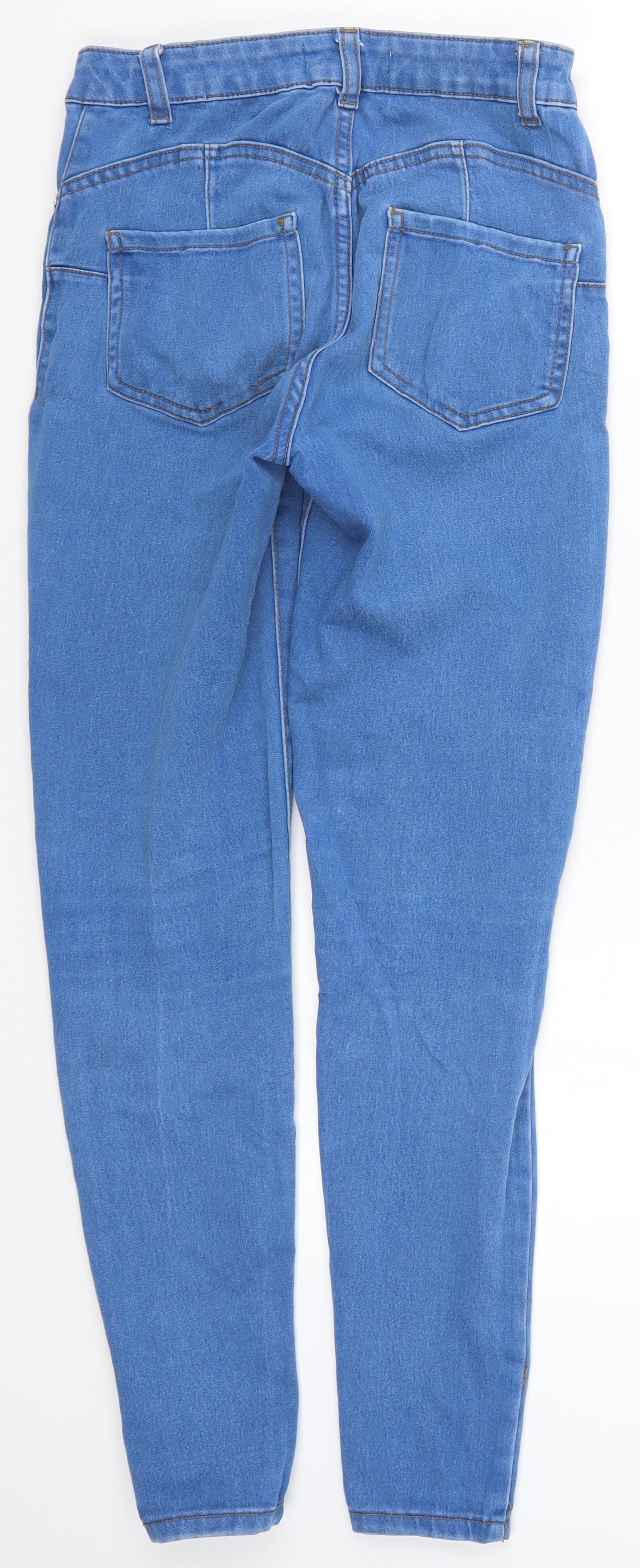 Denim Co Womens Blue  Denim Skinny Jeans Size 10 L28 in