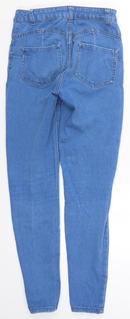 Denim Co Womens Blue  Denim Skinny Jeans Size 10 L28 in