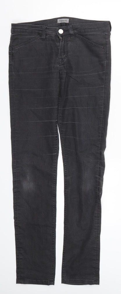 Flippa K Womens Grey  Denim Skinny Jeans Size S L30 in