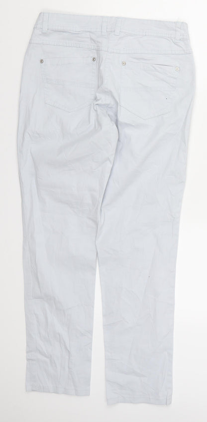 Preworn Womens Blue  Denim Skinny Jeans Size 30 in L28 in