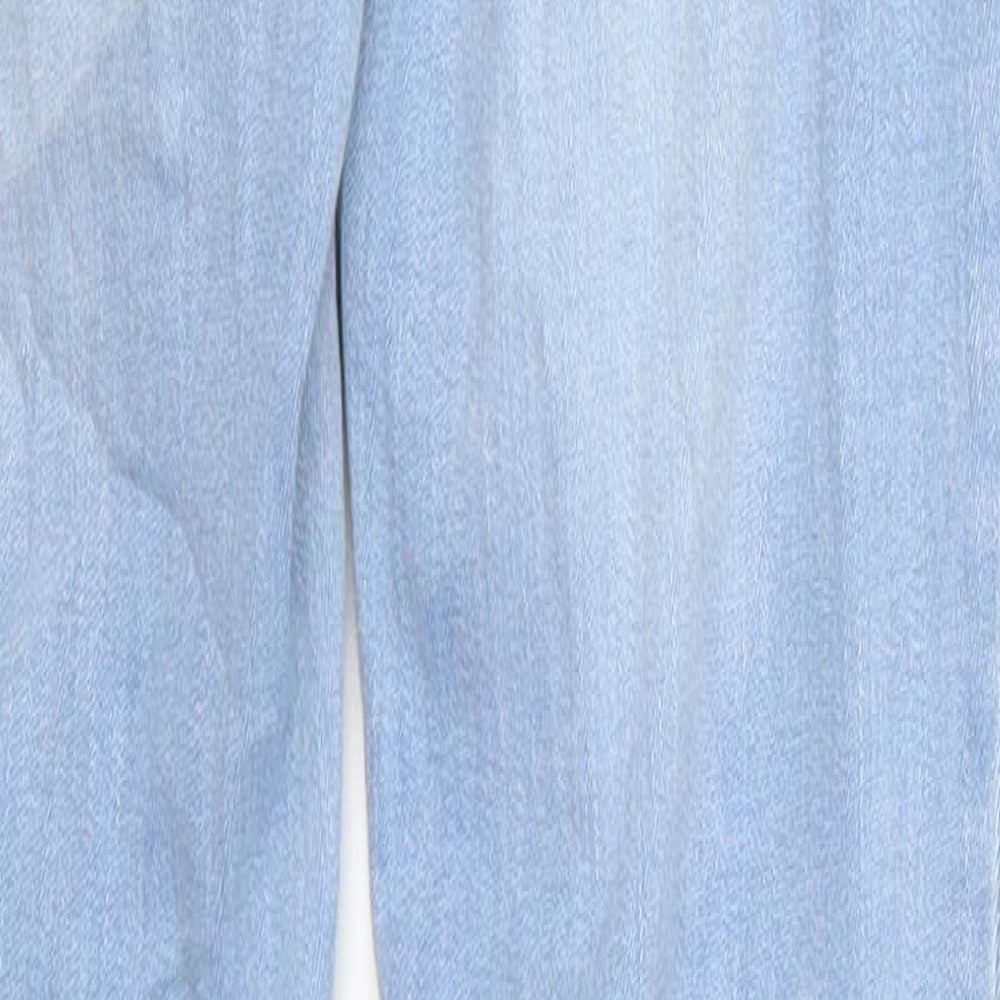Womens UK Size XS Gina Tricot Regular Fit Skinny Blue Jeans