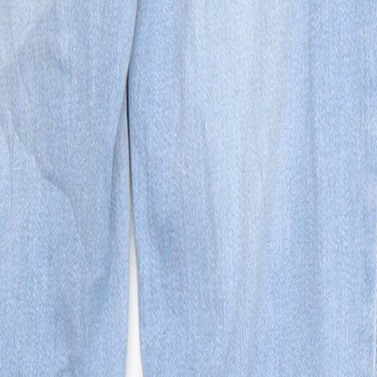 Womens UK Size XS Gina Tricot Regular Fit Skinny Blue Jeans