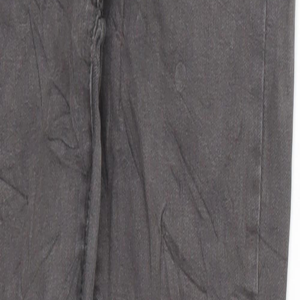 Elegants Deluxe Womens Grey  Denim Skinny Jeans Size 8 L25 in