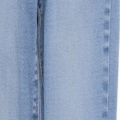 Preworn Womens Blue  Denim Skinny Jeans Size 8 L26.5 in