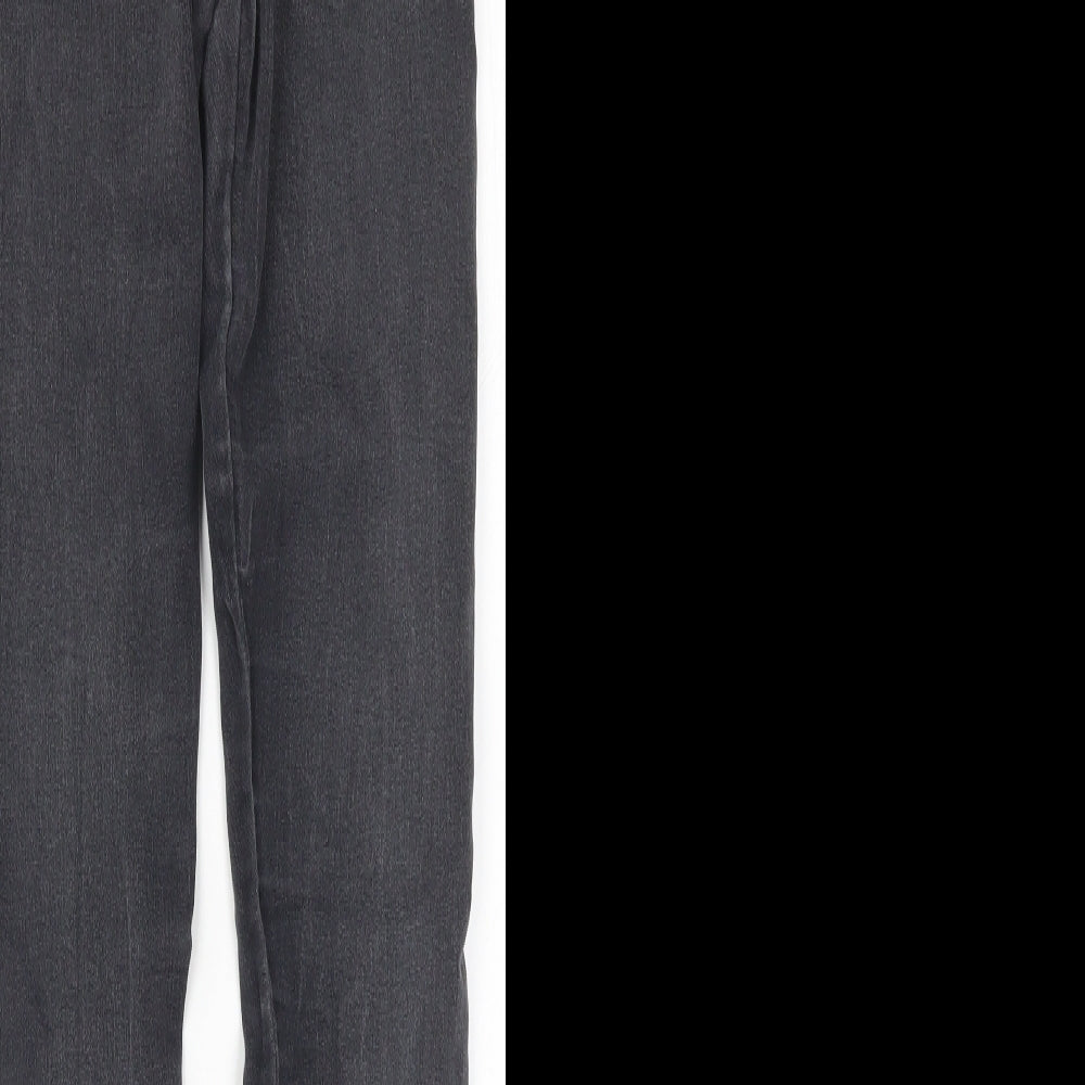 Missguided Womens Grey  Denim Skinny Jeans Size 10 L31 in