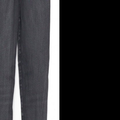 Missguided Womens Grey  Denim Skinny Jeans Size 10 L31 in