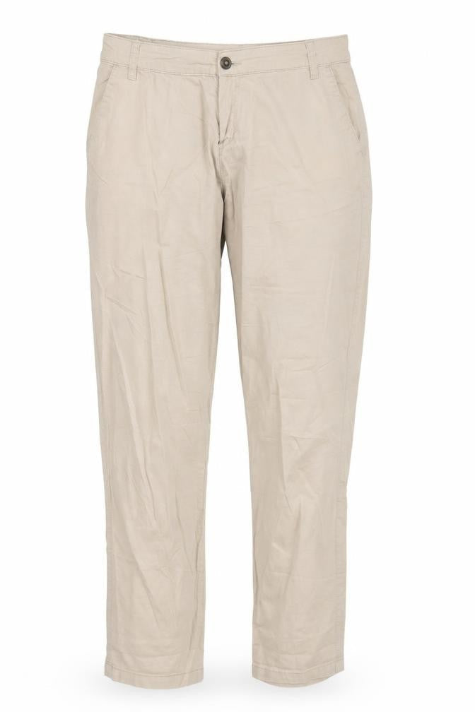 Womens UK Size 12 Yessica Regular Fit  Beige Trousers