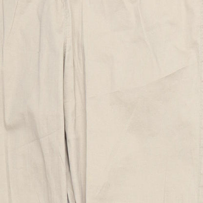 Yessica Womens Beige   Trousers  Size 12 L28 in