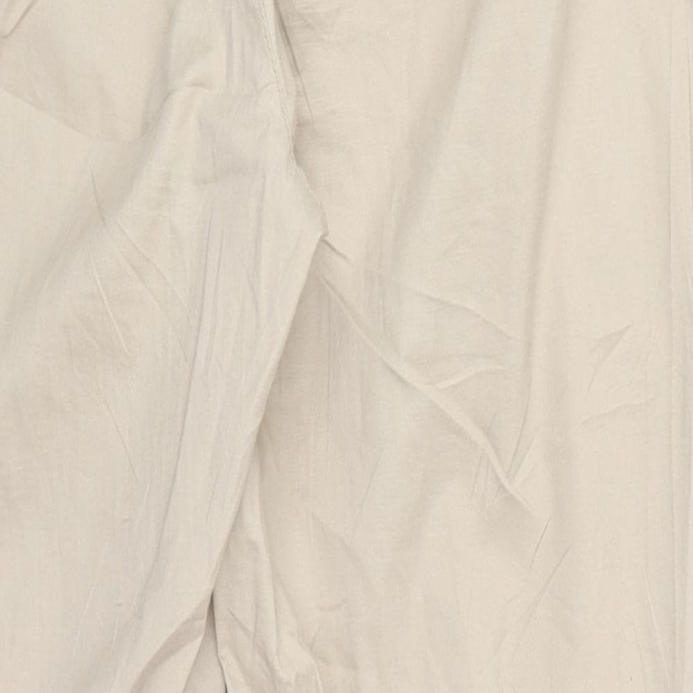 Yessica Womens Beige   Trousers  Size 12 L28 in